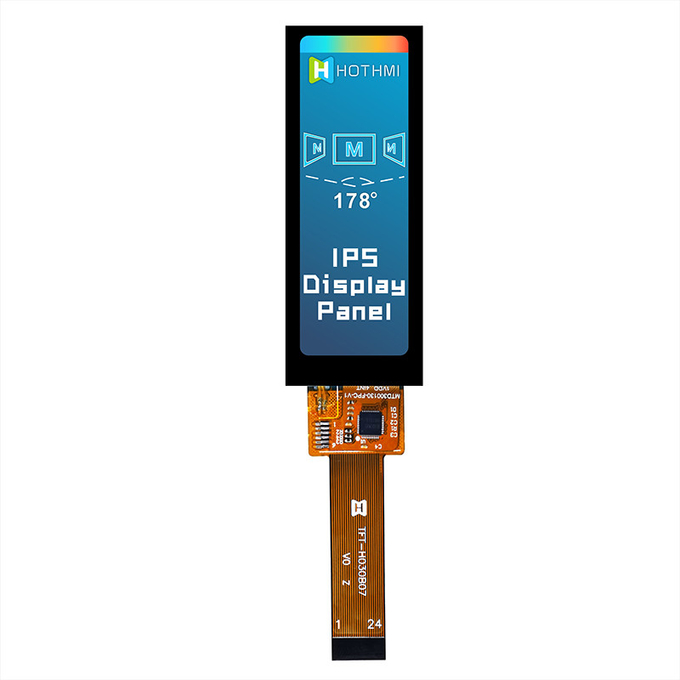 3.0 Inch 268x800 IPS Capacitive TFT LCD Display wide temperature/TFT-H030B07ZCIST8C24 2