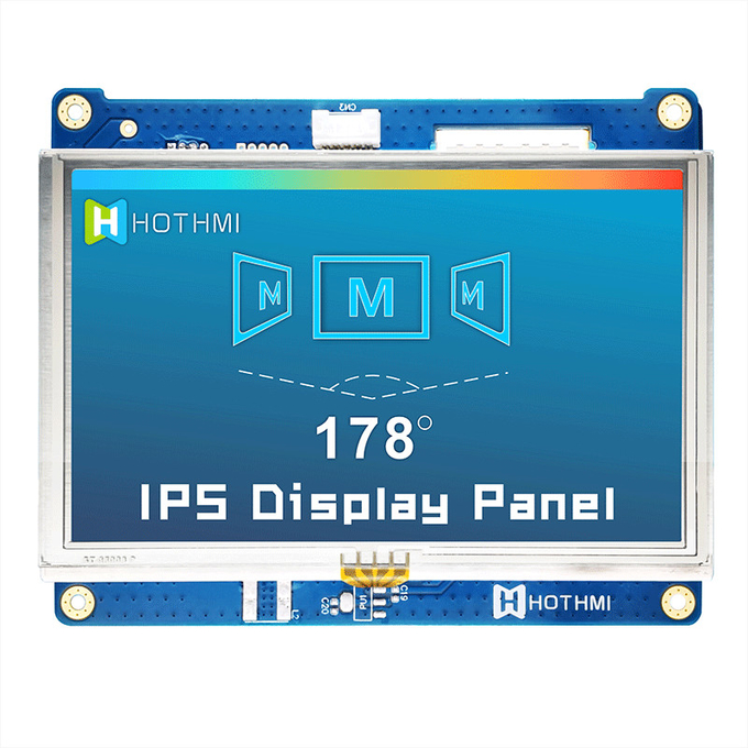 5.0 Inch 800x480 IPS Resistive TFT LCD Display Wide Temperature/HTM-H050A7-LVDS-USBRTP 2