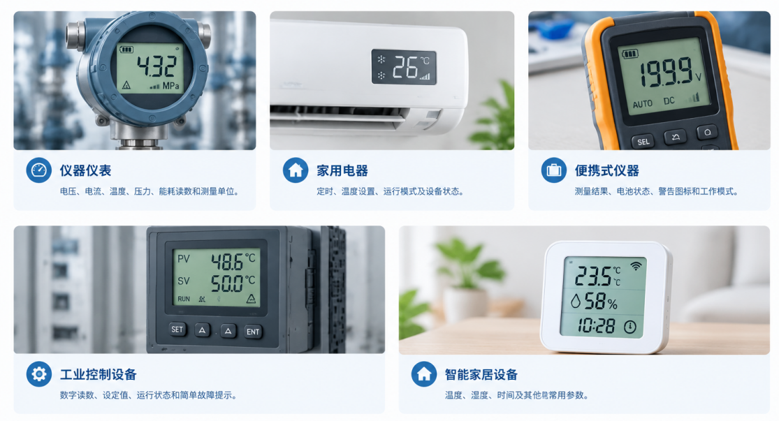 Segment LCD Display Clear and Practical Information Display Solutions  (4).png