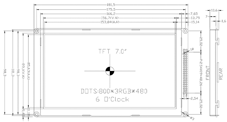 7 inch TFT display module  built-in SSD1963 MCU816 bit interface.png