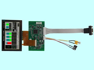 4.3寸TFT带VGA驱动板|AV视频驱动板|高清800*480分辨率|HT-MD04350